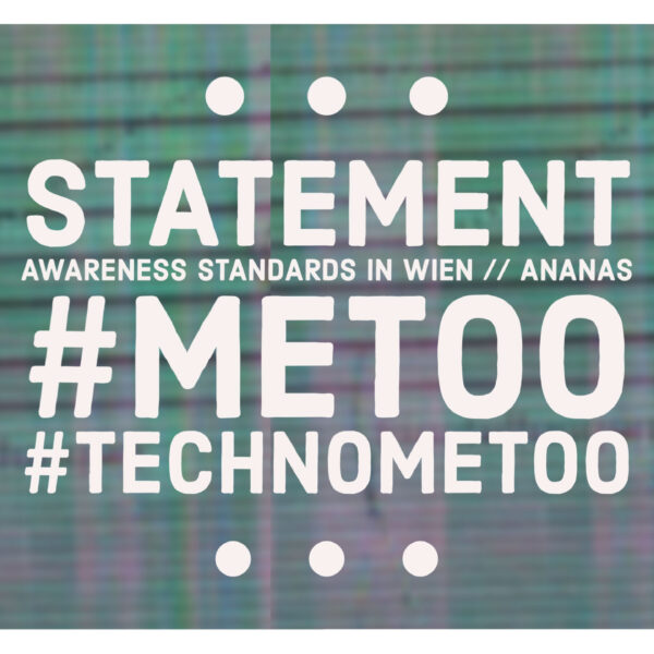 bildtext statement awareness-standards in wien #metoo #technometoo