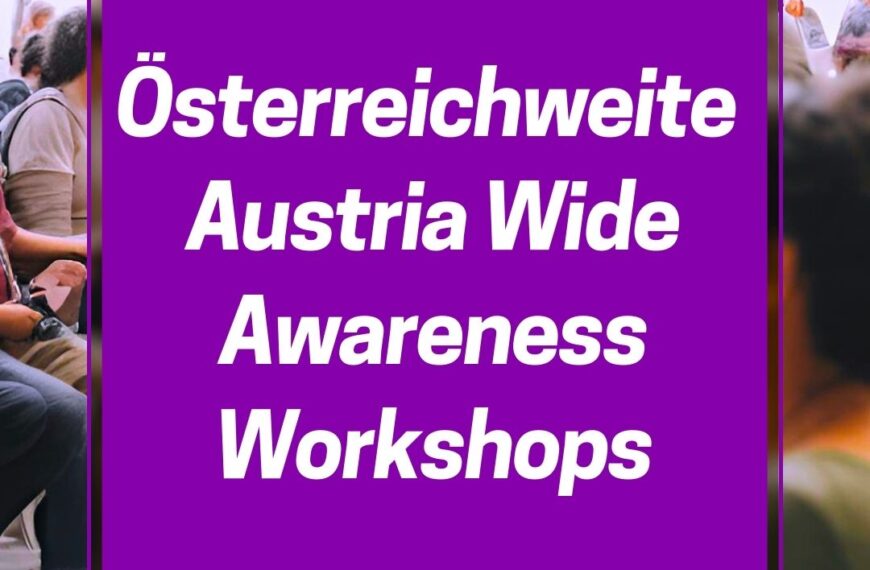 Workshopanmeldung – Österreichweite Workshops