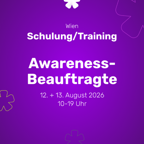Awareness-Beauftragte Schulung August 2026