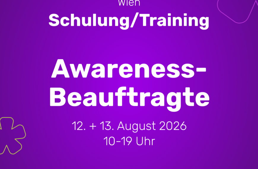 Awareness-Beauftragte Schulung August 2026