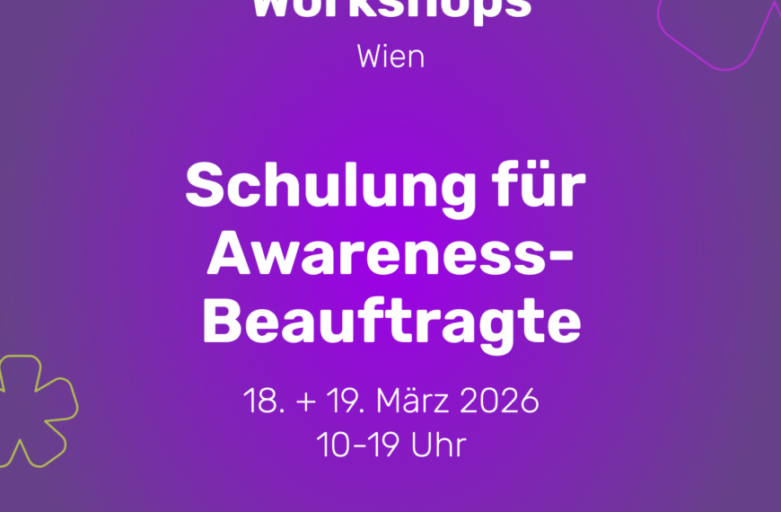 Training for Awareness responsible person