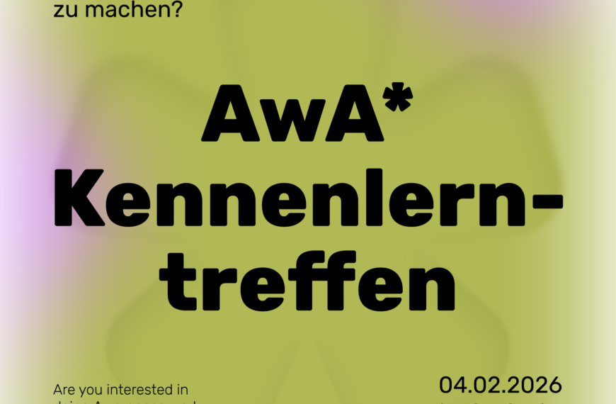 awa stern kennenlern treffen cover bild