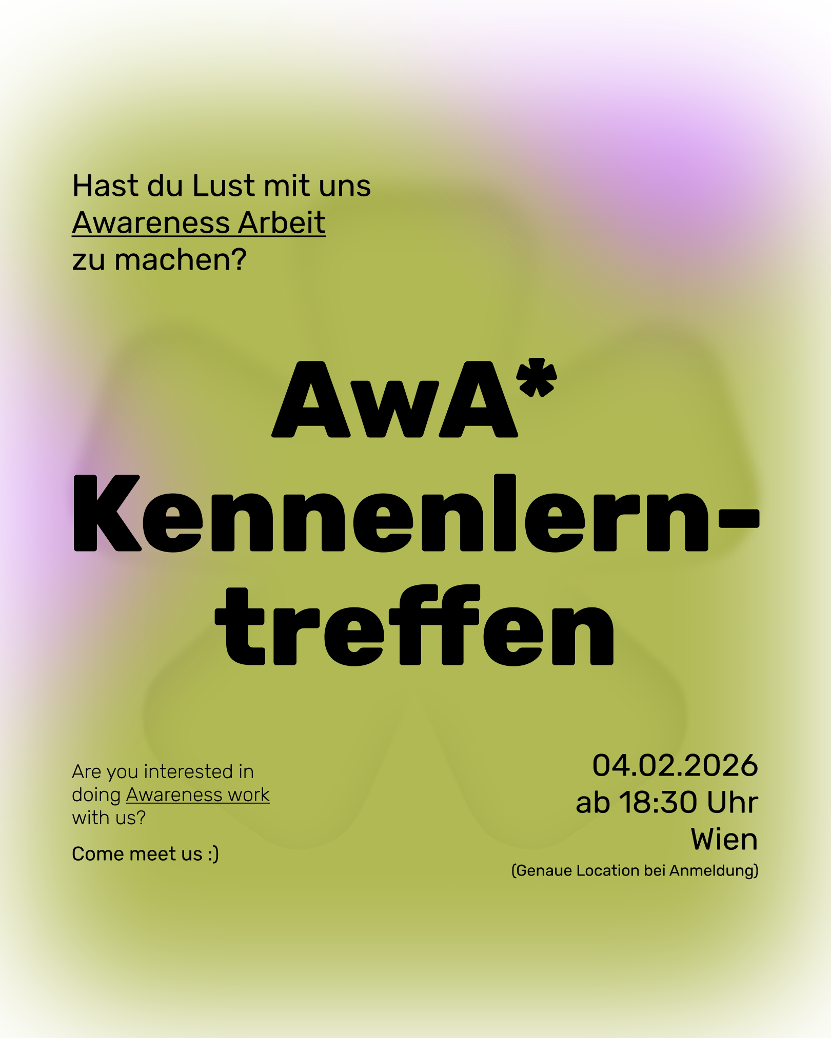 awa stern kennenlern treffen cover bild